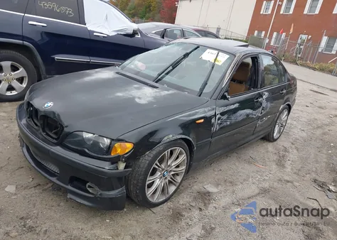 2004 BMW 330I z USA, uszkodzony, nr VIN WBAEV53414KM07786